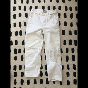 COPY - Everlane white cotton utility pant